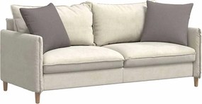 vidaXL Μαξιλάρι Καναπέ 2 pcs Taupe 50 x 50 cm ύφασμα