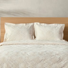 Ζεύγος Μαξιλαροθήκες Oxford (50x70) Kentia Serenity Soliman 12 Ecru
