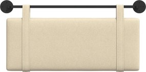 vidaXL Κρεμαστό Κεφαλάρι Κρεμ ύφασμα