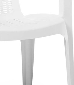 Καρέκλα - Πολυθρόνα Headway PP λευκό 56x42x78 εκ.