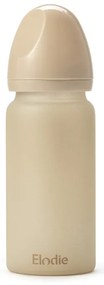 Γυάλινο Μπιμπερό 250ml Με Θηλή Σιλικόνης 0-6Μ Elodie Pure Khaki BR76619
