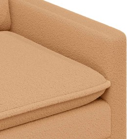 vidaXL Καναπές Μπεζ 126 x 81 x 87,5 εκ Ύφασμα