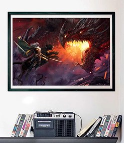 Clementoni Παζλ High Quality Collection Dungeons &amp; Dragons 1000 τμχ - Compact Box