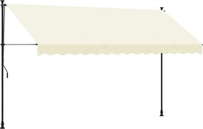 vidaXL Αναδιπλούμενη τέντα 350 x 135 x 300 cm