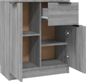 vidaXL Μπουφές Γκρι Sonoma 60x30x70 εκ. από Τεχνητό Ξύλο