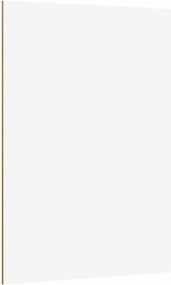 vidaXL Διακοσμητικά Πάνελ 150 pcs Λευκό 21 x 30 x 0,27 εκ