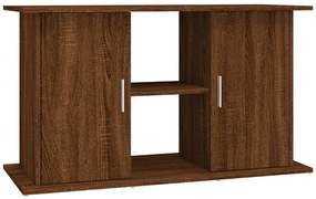 vidaXL Βάση Ενυδρείου Καφέ Δρυς 101x41x58 εκ. από Επεξεργασμένο Ξύλο