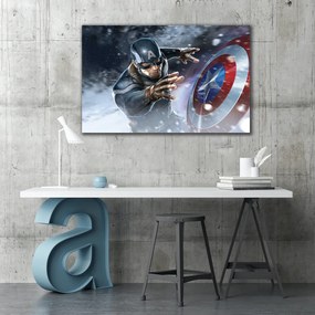Πίνακας σε καμβά Captain America KNV0488 45cm x 65cm