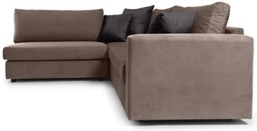 Γωνιακός καναπές Verde-Mocca