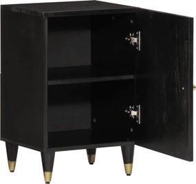 vidaXL Ντουλάπι Μπάνιου 38 x 33 x 58 εκ. από Μασίφ Ξύλο Μάνγκο