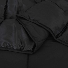 vidaXL Κουβέρτα ολόκληρου του χρόνου Μαύρο 155 x 220 cm