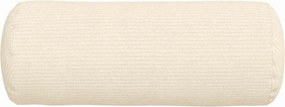 vidaXL Μαξιλάρια Στήριγμα 2 pcs Κρεμ Ø 15 x 40 εκ Υφασμάτινο Κορντουρά