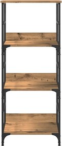 vidaXL Βιβλιοθήκη Artisan Δρυς 50x33x117,5 εκ. Επεξεργασμένο Ξύλο
