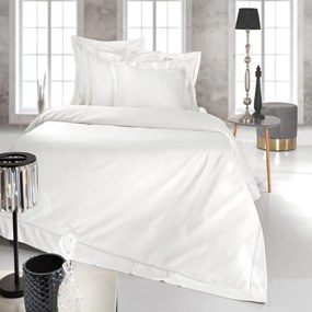 Παπλωματοθήκη Blend (Σετ 3τμχ) White Guy Laroche King Size 260x260cm 100% Cotton Satin