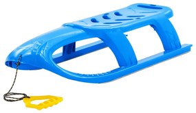 vidaXL Έλκηθρο για Παιδιά Μπλε 102,5 x 40 x 23 εκ. από Πολυπροπυλένιο