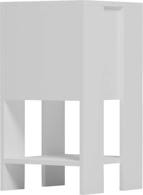 ΚΟΜΟΔΙΝΟ ARGUS HM18378.02 ΜΕΛΑΜΙΝΗ ΣΕ ΛΕΥΚΟ 30x30x55Υεκ.