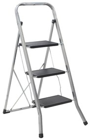 Σκαλοσκαμπό μεταλλικό 3 σκαλιών 70εκ.