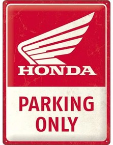 Μεταλλική πινακίδα Honda Parking Only