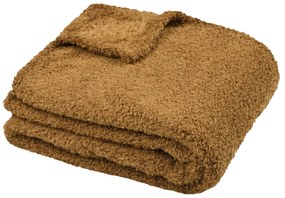 Κουβέρτα Καναπέ Fleece (130x160) S-F Montreal Camel P2C681005