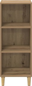 vidaXL Πλαϊνό γραφείο Artisan Oak 34,5 x 32,5 x 90 εκ.