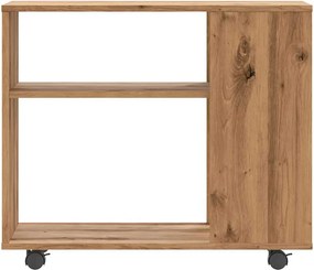 vidaXL Side Table Artisan Oak 70x35x55 cm Κατασκευασμένο ξύλο