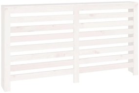 vidaXL Κάλυμμα Καλοριφέρ Λευκό 153 x19 x 84 εκ. από Μασίφ Ξύλο Πεύκου