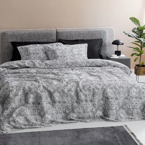 Σεντόνια Ivy IS803 (Σετ 4τμχ) Grey Palamaiki Queen Size 240x270cm 100% Βαμβακοσατέν