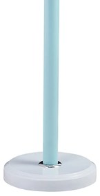 Καλόγερος ρούχων Violetta pakoworld μέταλλο γαλάζιο Φ31x167εκ