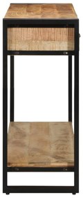 vidaXL Τραπέζι κονσόλας 120x33x75 εκ. Μασίφ ξύλο μάνγκο