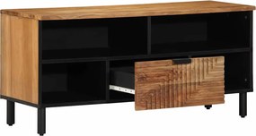 vidaXL Ντουλάπι TV Solid Acacia Wood 100 x 33 x 46 εκ.