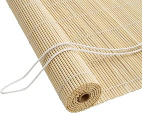 vidaXL Ρόλερ (στόρι) Φυσικό 160 x 220 cm Μπαμπού
