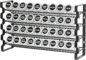 VEVOR Spice Rack Organizer for Cabinet Kitchen Seasoning Organizer  18x11 in