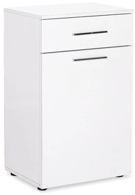 Intrahome Ντουλάπι μπάνιου Chad Intrahome με καλάθι απλύτων λευκό PYRENEESALEXA 52x38x83εκ | SKU: INTRAPA-140111254