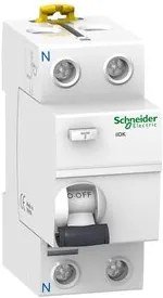 SCHNEIDER ELECTRIC διακόπτης διαρροής Acti9 iIDK, 2P, 40A 30mA, τύπου AC