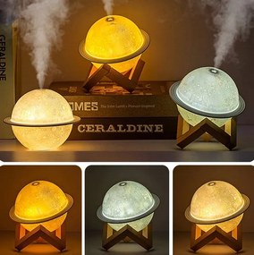 Επαναφορτιζόμενος υγραντήρας πλανήτης USB SX-E323 OEM