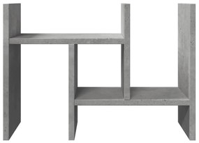 Έπιπλο Οργάνωσης Γραφείου Γκρι Σκυρ 34,5x15,5x35,5εκ Επεξ. Ξύλο