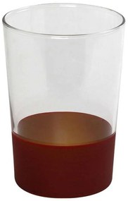 Ποτήρι Νερού Alfa RAB636K6 8,8x12cm 510ml Red-Gold Espiel Glass