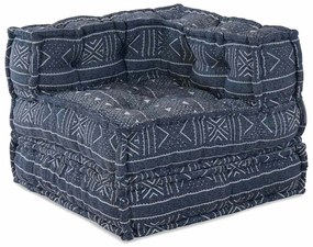 vidaXL Μαξιλάρι 3 pcs Μπλε 70 x 70 x 54 εκ Πολυεστέρας