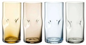 Ποτήρι Νερού Vesuvio (Σετ 4Τμχ) 077380L 330ml Multi Leonardo Glass