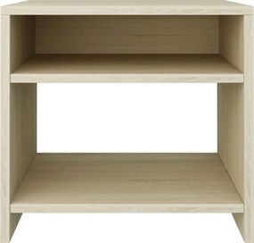 vidaXL Κομοδίνα 2 τεμ. Sonoma Δρυς 40 x 30 x 40 εκ. από Επεξ. Ξύλο