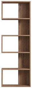 Βιβλιοθήκη Cascade pakoworld σε sonoma απόχρωση 51.8x22x150εκ (1 τεμάχια)
