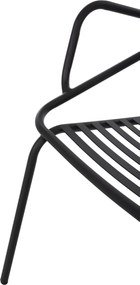 ΠΟΛΥΘΡΟΝΑ ΕΞ.ΧΩΡΟΥ FREE HM6045 ΜΕΤΑΛΛΙΚΗ ΜΑΥΡΗ 61x53x87Yεκ.