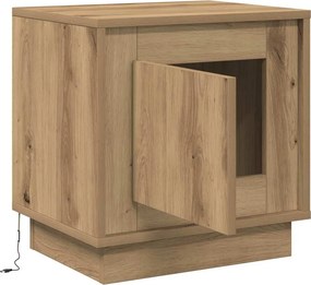 vidaXL Κομοδίνο 2 τμχ. Artisan Oak 44 x 34,5 x 45 εκ