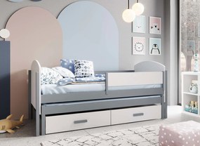 Παιδικό κρεβάτι Peony-Leuko - Gkri-200 x 90
