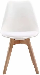 Καρέκλα Fiona-Λευκό