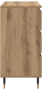 Πλαϊνό γραφείο Artisan Oak 60 x 35 x 70 cm Επεξεργασμένο ξύλο