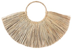 Wall decor S Line 50cm από άχυρο S1792-00N3