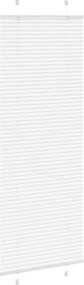 vidaXL Πλισέ περσίδα Λευκό 70x200 cm Πλάτος υφάσματος 69,4 cm