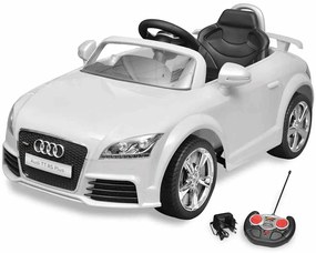 vidaXL Audi Ηλεκτροκίνητο Αυτοκίνητο TT RS για Παιδιά με Τηλεχειρ/ριο Λευκό