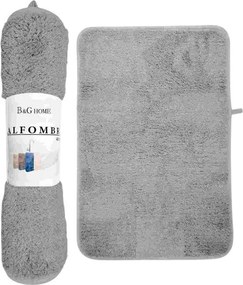 Πατάκι μπάνιου - M0831 - 40x60cm - Grey - 20966